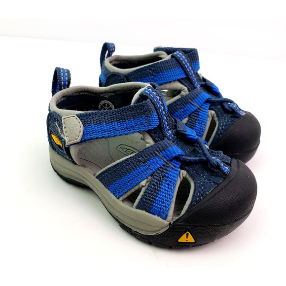 Keen Venice H2 Baby Boys Size 4 Blue Gray Outdoors Sport Sandals 1014934 - Picture 1 of 12
